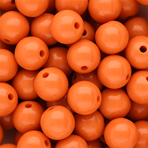 DQ Perline in acrilico 12 mm lucido Orange peel 16-1359 TCX