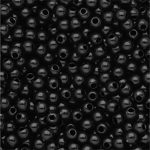 DQ Perline in acrilico 4 mm lucido Black