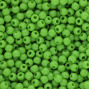 DQ Perline in acrilico 4 mm lucido Vibrant green 16-6339 TCX