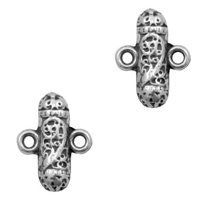 Ciondoli di metallo TQ distanziatore in stile boh&eacute;mien argento antico