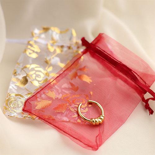 Bellissimi sacchetti in organza per gioielli per la tua collezione autunnale