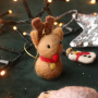 Qui vedi come creare simpatici addobbi per l'albero di Natale