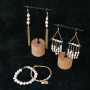 Come creare orecchini e braccialetti con perle d'acqua dolce pepita: