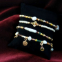 Crea orecchini e bracciali nei colori invernali con perline di vetro rocailles