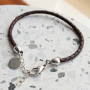 Ecco come creare bracciali supertosti da uomo con perline di vetro e perline di ematite: