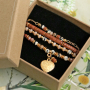 Accessori esclusivi da realizzare con perline in pietra naturale e Artistic Wire: