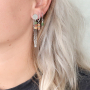 Crea eleganti orecchini e bracciali con le nuove perline cubiche in pietra naturale: