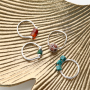 Crea eleganti orecchini e bracciali con le nuove perline cubiche in pietra naturale: