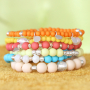Realizza braccialetti colorati con perline in acrilico! 
