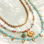 Come realizzare collane alla moda con i ciondoli e le perline sfaccettate Occhi di gatto 