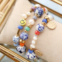 Idee creative per realizzare gioielli unici con le perline in ceramica, dipinte a mano