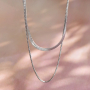Creare set di gioielli con bracciali e collane con catena a serpente