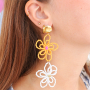 Idee creative con componenti per orecchini con rocailles