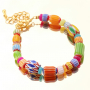 Idee per braccialetti con le nuove perline millefiori  