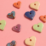 Realizza orecchini, collane e bracciali unici con cuore di ceramica greca DQ
