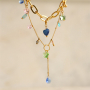 Creare collane stile statement con ciondoli in vetro zirconia
