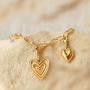 Crea collane e bracciali divertenti con i ciondoli a cuore in acciaio inossidabile