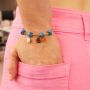 Crea braccialetti colorati con chiusure con perline scorrevole con smalto