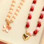 Crea una collezione di gioielli trendy con perline acriliche rotonde