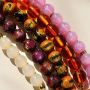 Mix & match: crea collane autunnali con perline in acrilico