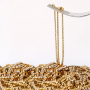 Idee scintillanti con pietre strass Hotfix e catena di strass