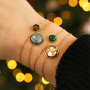 Mix & match con gocce e cabochon Polaris