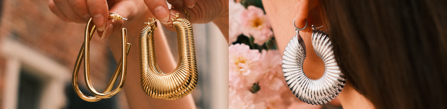 Nuova collezione di orecchini statement Nuova collezione di orecchini statement